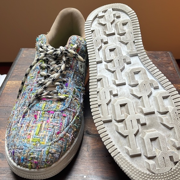 JOHN GEIGER LOW TOP "TWEED size 12 - Picture 5 of 9